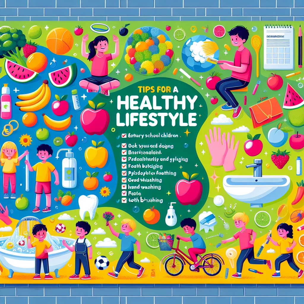 Tips Hidup Sehat untuk Anak SD: Poster Edukatif dan Menarik