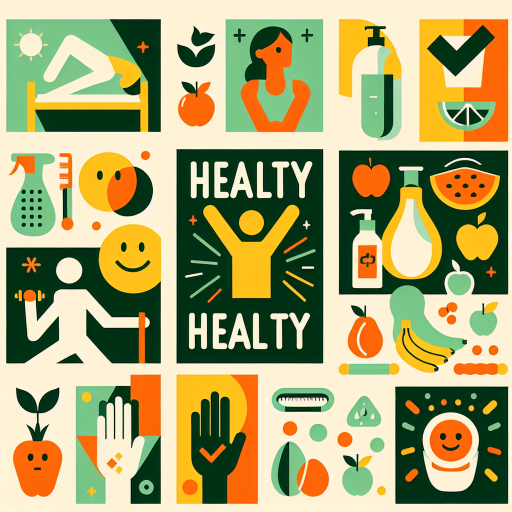 Poster Kesehatan: Langkah Mudah Menuju Hidup Sehat dan Bahagia