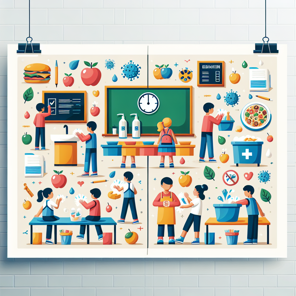 Mendorong Kebiasaan Hidup Bersih dan Sehat di Sekolah Melalui Poster