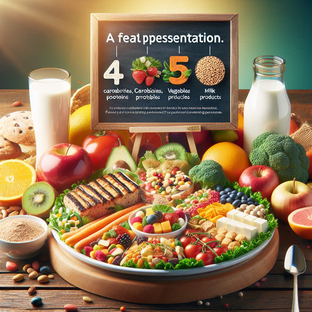 Kreasi Unik Gambar Penyajian Makanan 4 Sehat 5 Sempurna yang Menggugah