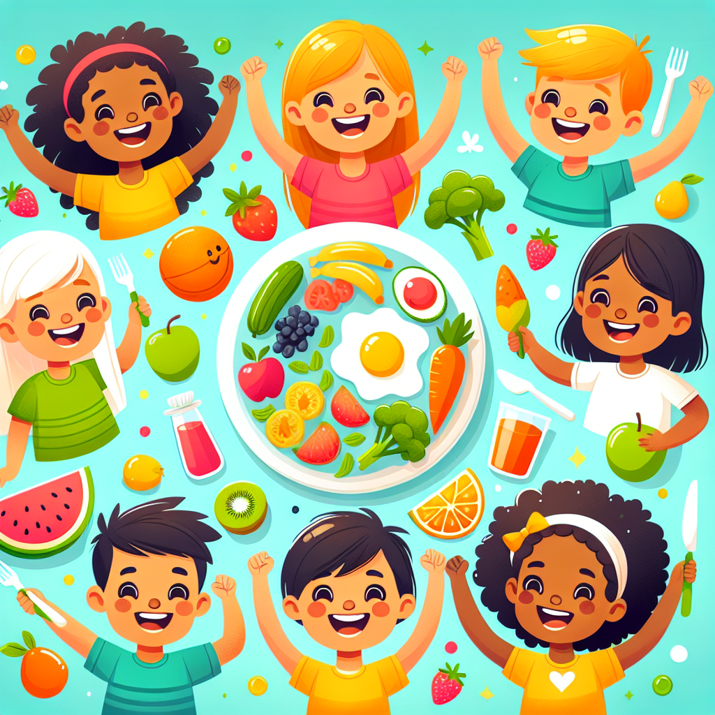 Inspirasi Kreatif dalam Menggambar Poster Makanan Sehat untuk Anak-anak